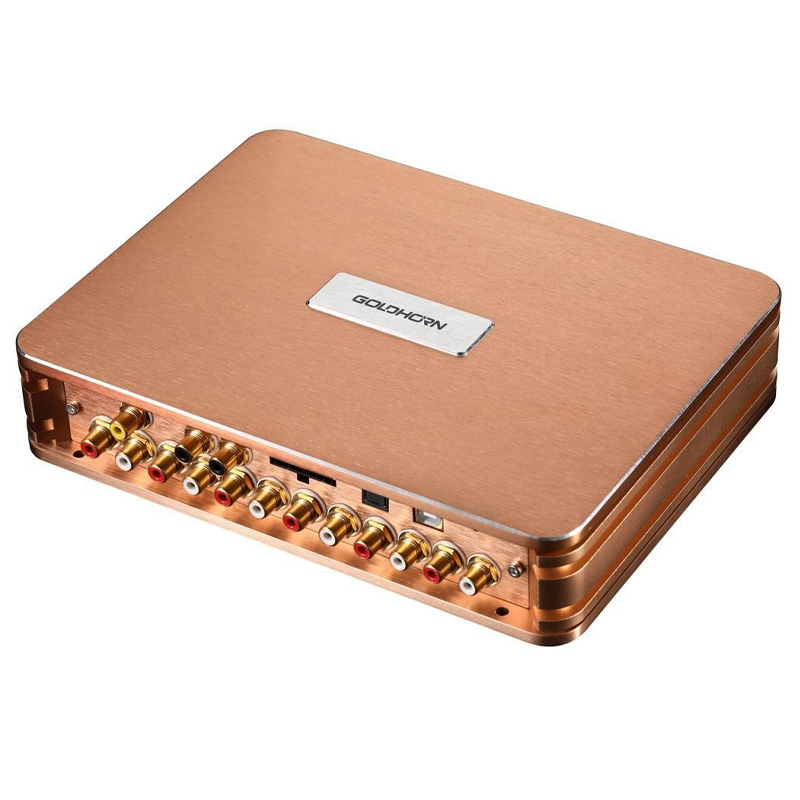 GOLDHORN P2 DSP Pro — 12-канальный звуковой процессор со встроенным Hi-Res аудиоплеером