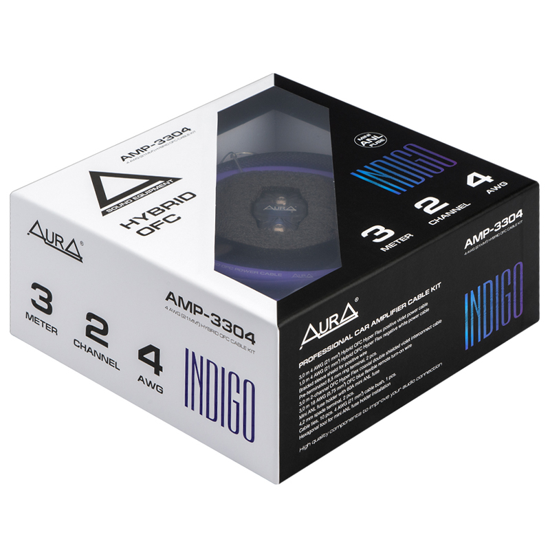 Комплект для подключения усилителя Aura AMP-3304