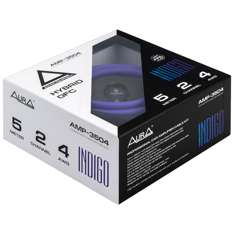 Комплект для подключения усилителя Aura AMP-3504