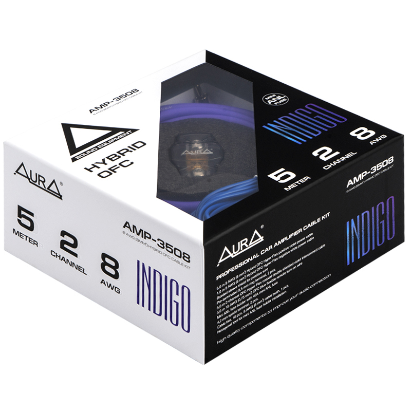 Комплект для подключения усилителя Aura AMP-3508